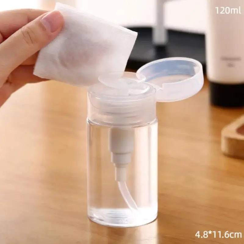 Refillable Push Pump Bottle – Reusable Home Dispenser Pump Dispenser Bottle SPOT A2