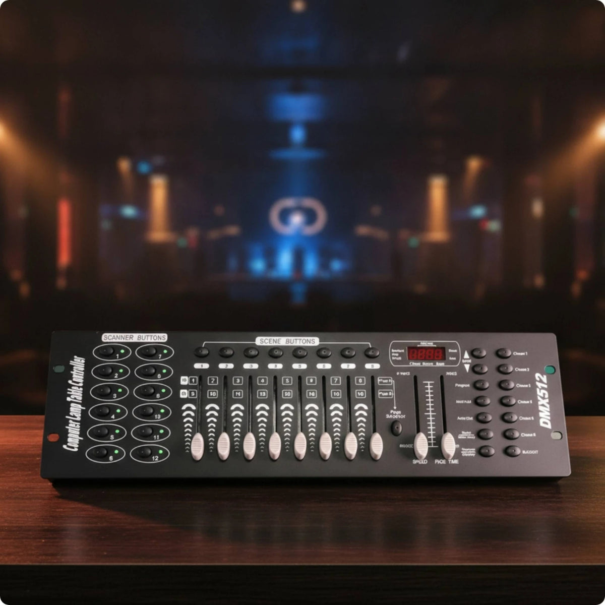 192-Channel DMX512 Portable Stage Lighting Control Console DMX Lighting Console SPOT