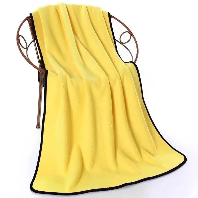 Microfiber Pet Bath Towel – Quick-Dry Dog & Cat Grooming Cloth Pet Grooming Towel SPOT