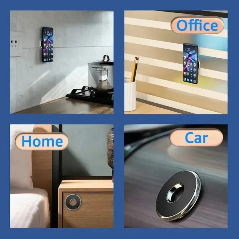 Magnetic Metal Ring Car Phone Holder – MagSafe Compatible Car Phone Mount SPOT