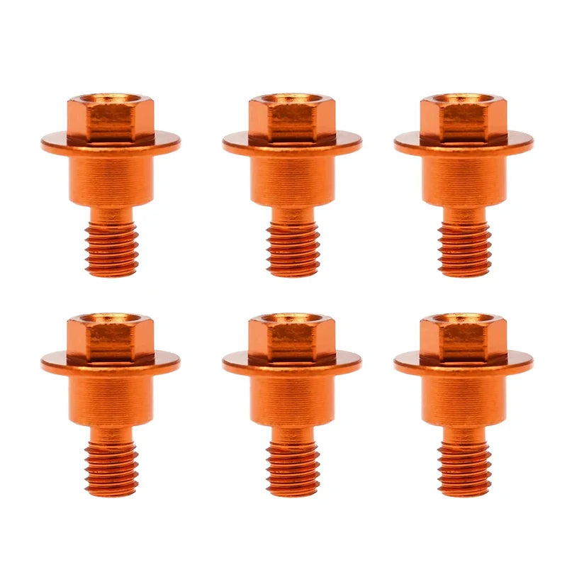 M6×12 Aluminum Fork Guard Bolts 6-Pack – KTM Husqvarna Yamaha Fork Guard Bolts SPOT