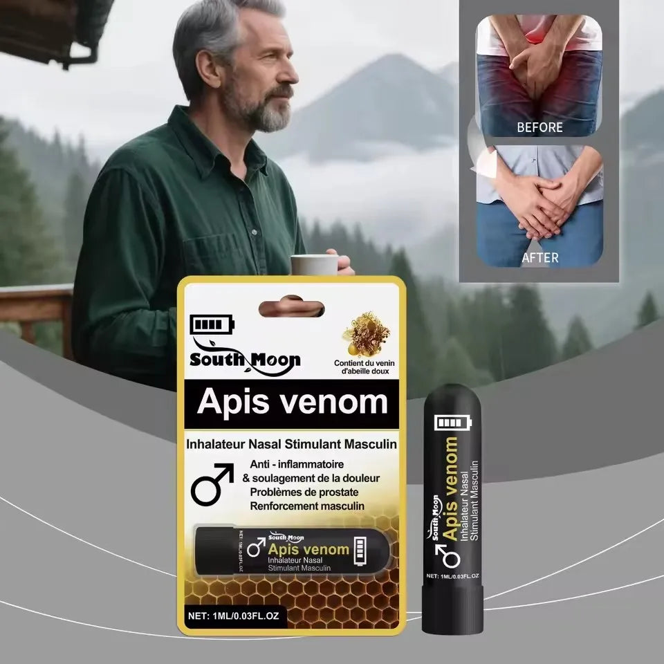 Men's Nasal Inhaler Stick – Cooling Mint & Bee Venom Formula Nasal Inhaler Stick SPOT