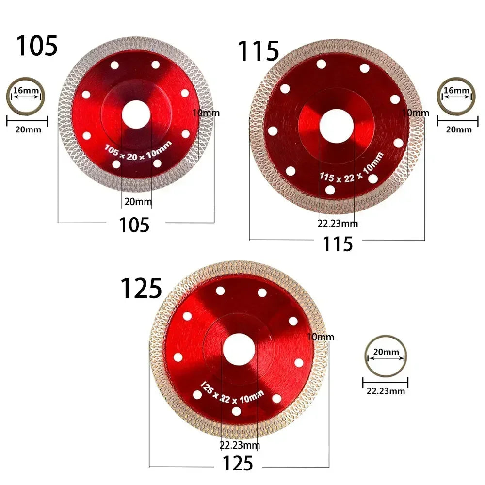 Diamond Saw Blade 105/115/125mm – Tile, Granite & Marble Diamond Saw Blade SPOT