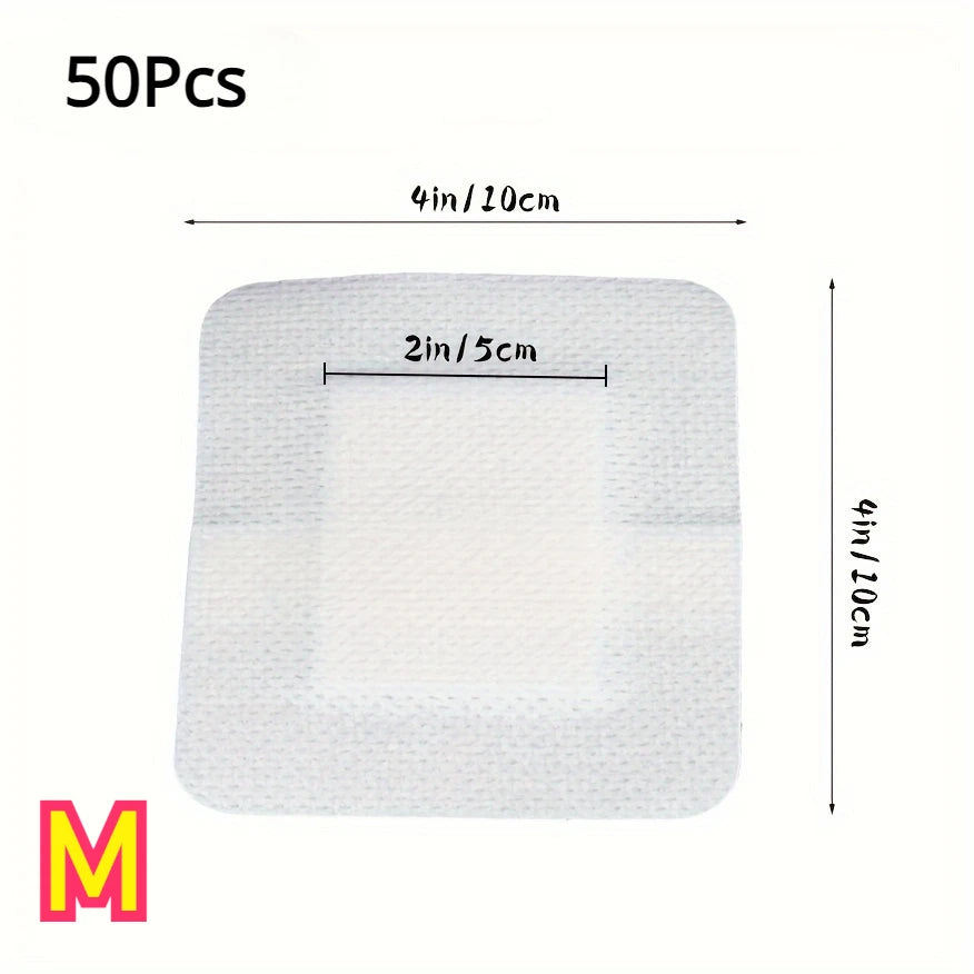 50-Pack Non-Woven Adhesive Bandages – First Aid Kit Supplies Adhesive Bandages SPOT M 50pcs