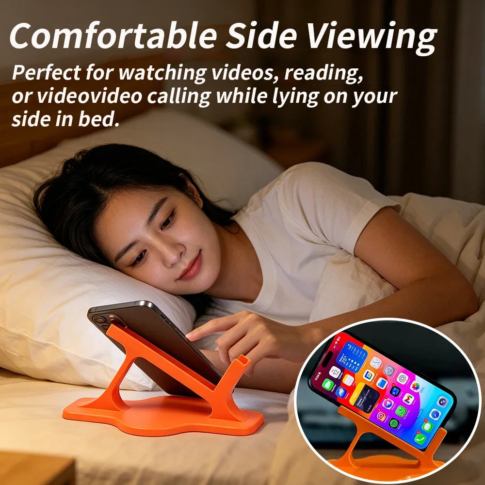 Lazy Bed Phone Stand – Hands-Free Side Lying Holder for Phones & Tablets Phone Tablet Stand SPOT