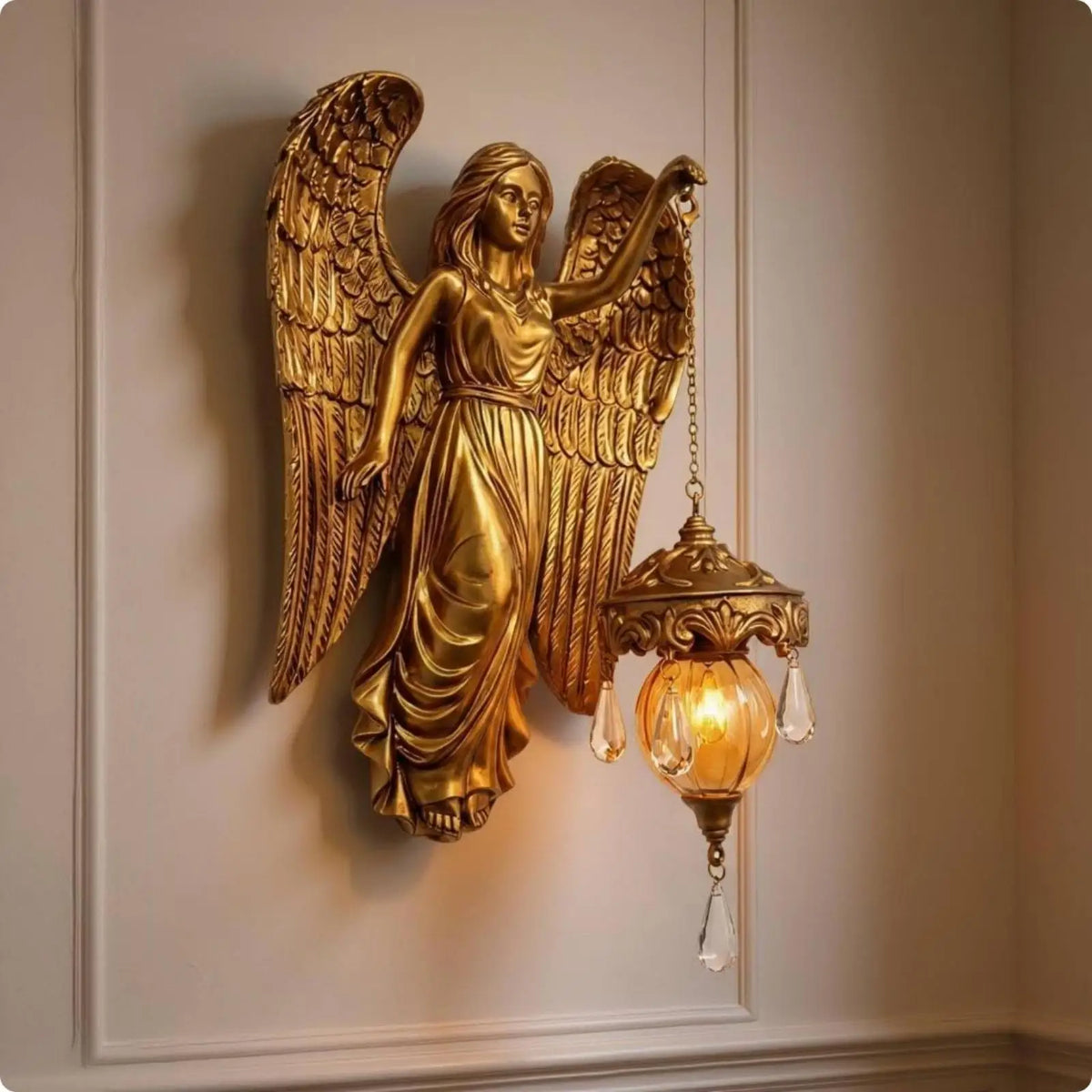 Vintage Resin Scrollwork Lantern Wall Sconce | Home Décor Decorative Wall Sconce SPOT Mermaid