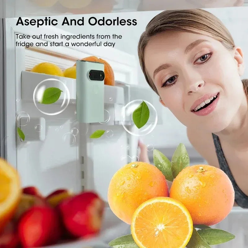 NOCCLILI Portable Air Purifier & Fridge Deodorizer USB-C Portable Air Purifier SPOT
