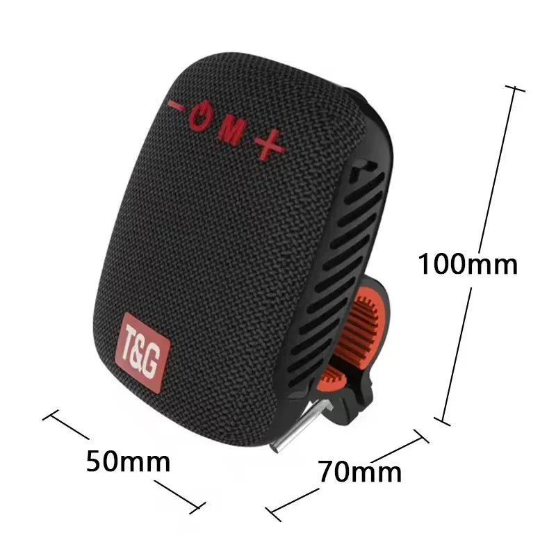 VIKEFON Portable Bluetooth Speaker IPX5 – Bike Mount & FM Radio Portable Bluetooth Speaker SPOT