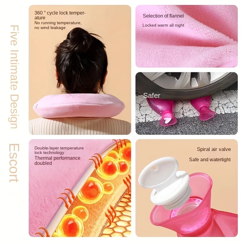 U-Shaped Neck & Shoulder Hot Water Bag – Winter Warming Wrap Hot Water Bag SPOT
