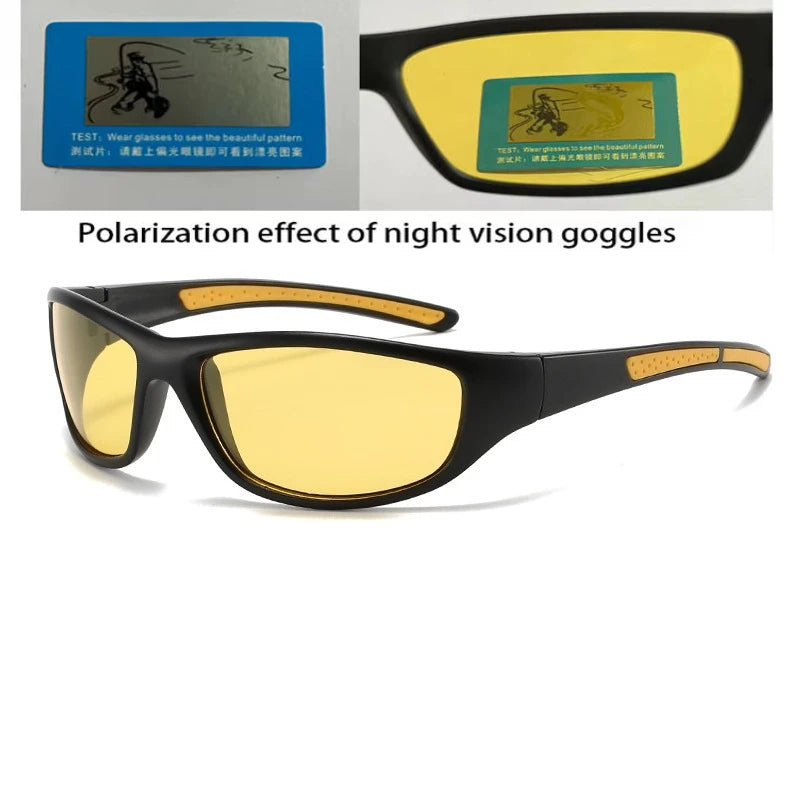 Polarized Sports Sunglasses UV400 – Cycling & Driving Polarized Sunglasses SPOT B7 Yellow