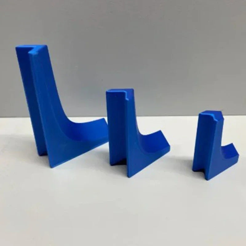 3-Piece Hole Drilling Guide Rail Set – V-Groove Positioning Tool Drilling Guide Tool SPOT Blue