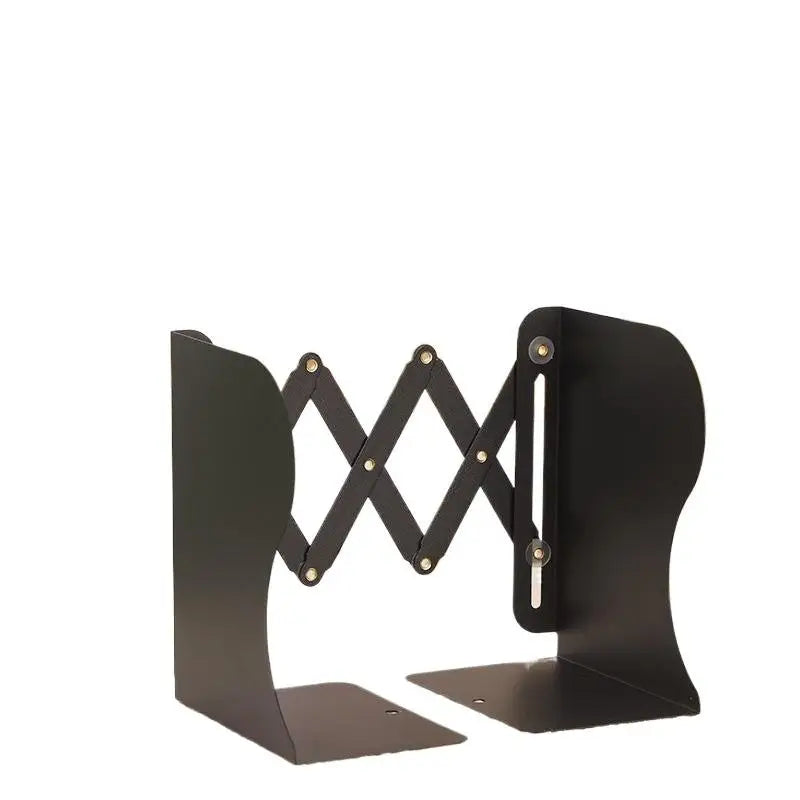 Metal Retractable Book Stand – Adjustable Bookend Organizer Book Stand Organizer SPOT