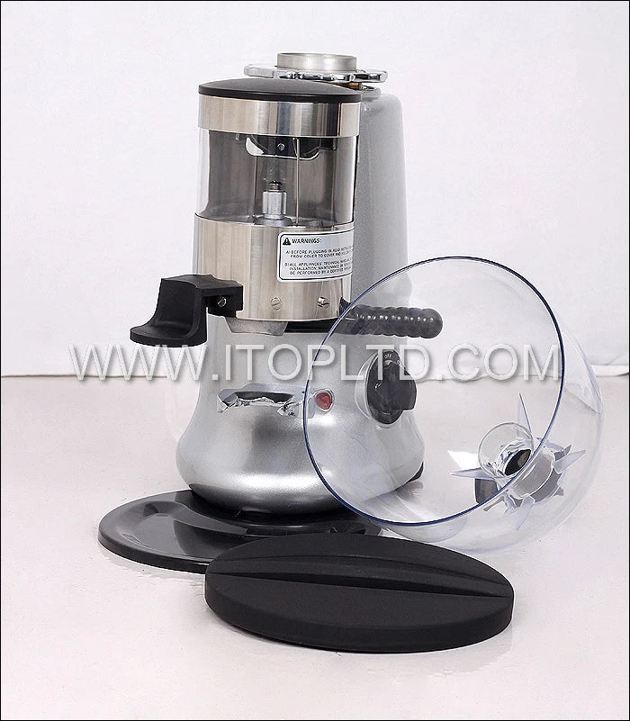 Commercial Burr Coffee Grinder – 64mm Flat Wheel, Semi-Auto CG-600 Commercial Coffee Grinder SPOT