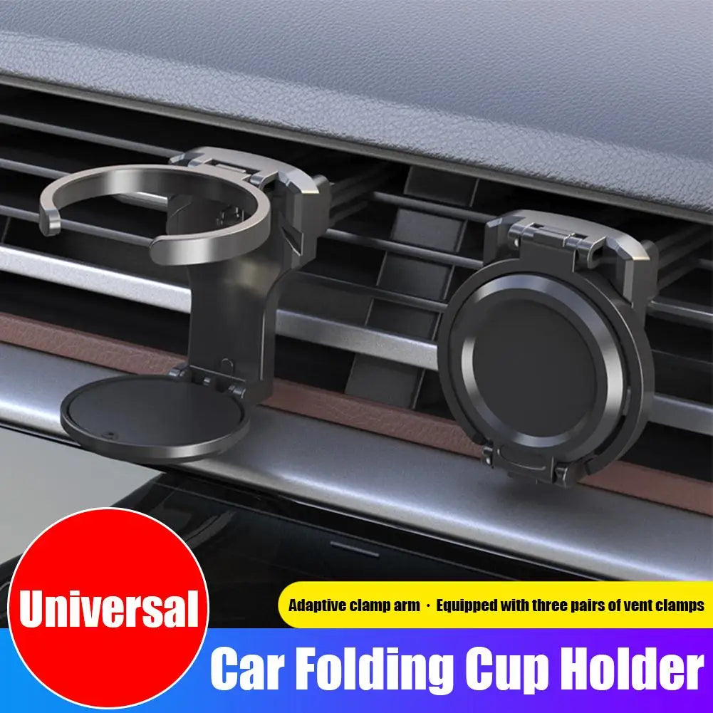 Foldable Car Vent Cup Holder – Universal ABS Drink Stand Car Cup Holder SPOT