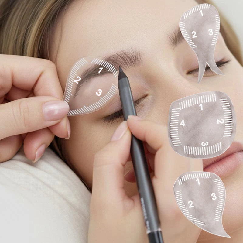Brow Mapping Ruler – Eyebrow Shaping & Microblading Stencil Brow Mapping Ruler SPOT