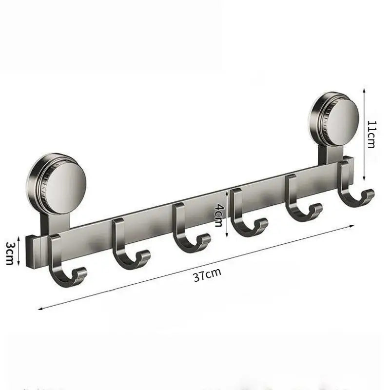 No-Drill Suction Cup Coat Hook – Multi-Purpose Wall Hanger Suction Cup Hook SPOT A1