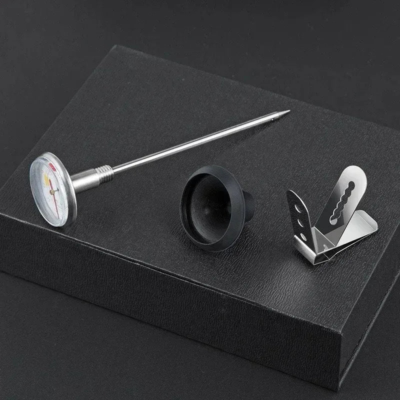 Barista Milk Frothing Thermometer – Stainless Steel Probe Coffee Thermometer SPOT