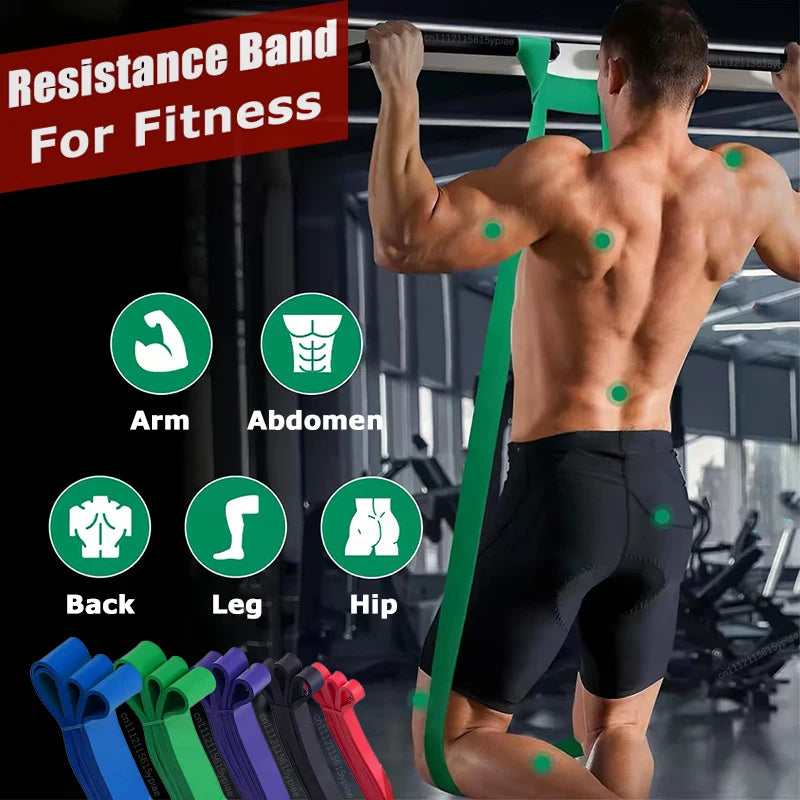 Resistance Band for Pull-Ups, Yoga & Strength Training – TPE Resistance Band SPOT