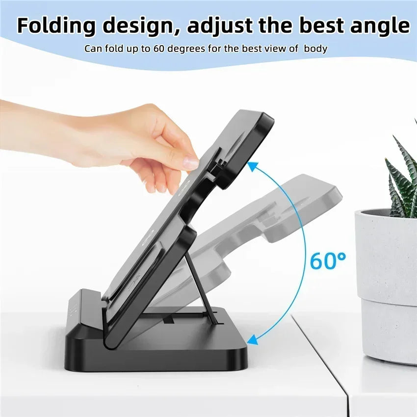 VIKEFON 3-in-1 Wireless Charging Station for Samsung Galaxy Wireless Charging Station SPOT