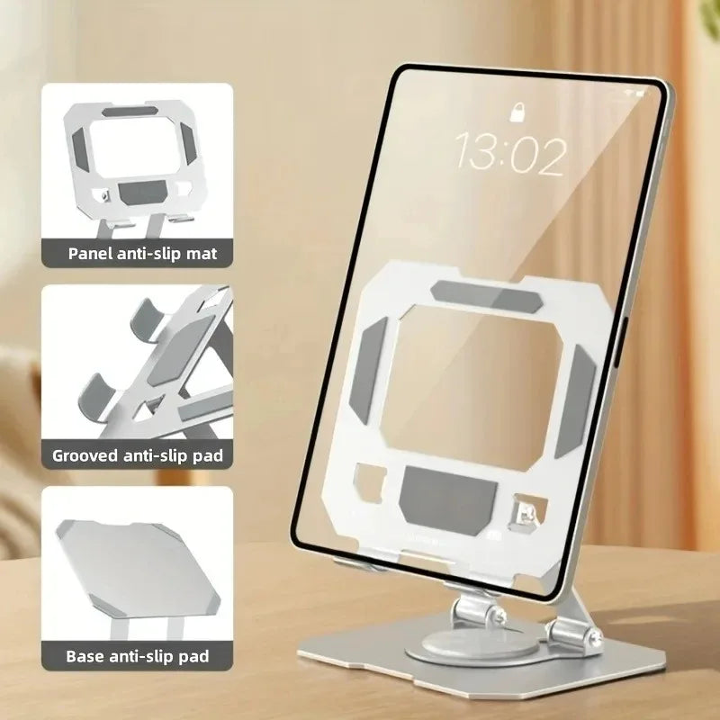 360° Rotatable Tablet Stand – Adjustable Foldable Desktop Holder Tablet Stand SPOT