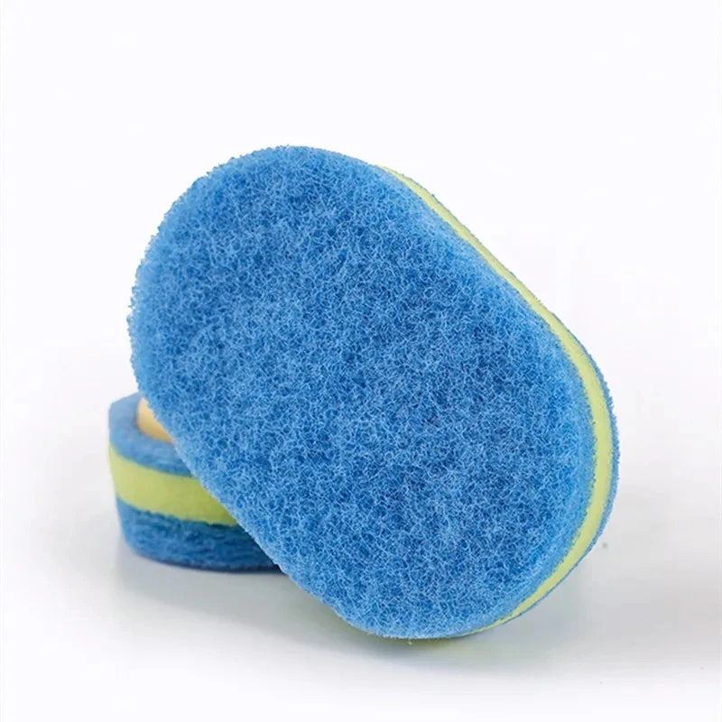 Sponge Cleaning Brush with Handle – Kitchen & Bathroom Scrubber Cleaning Brush SPOT