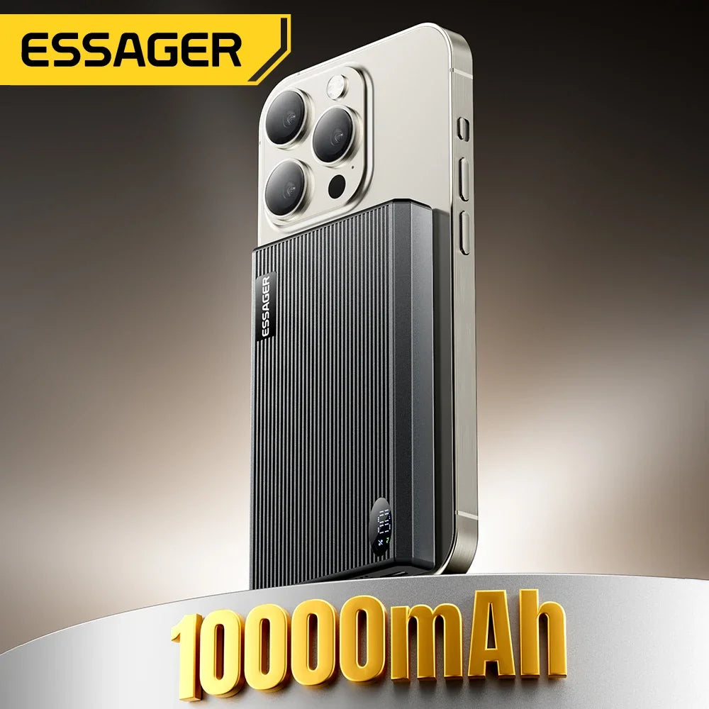 Essager 10000mAh Magnetic Power Bank 20W Wireless Charging Wireless Power Bank SPOT