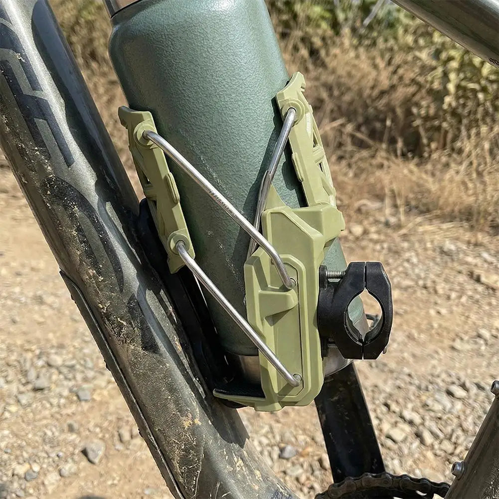 360° Adjustable Motorcycle Handlebar Water Bottle Cage Handlebar Bottle Cage SPOT