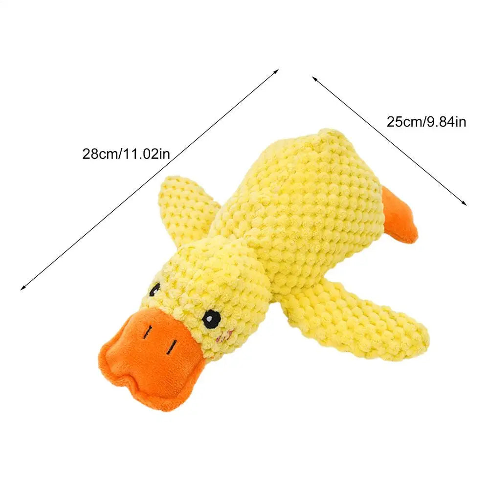 Plush Quack Duck Dog Toy – Squeaky Interactive Pet Toy Plush Dog Toy SPOT medium