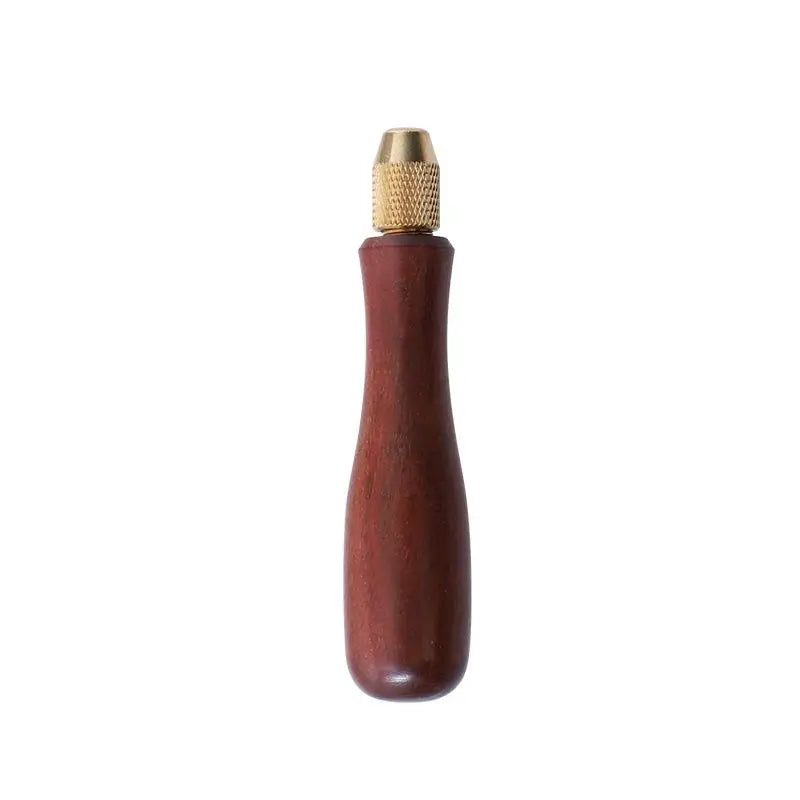 Wood File Handle Brass Collet Chuck – DIY Polishing Tool Set File Handle Tool SPOT A1