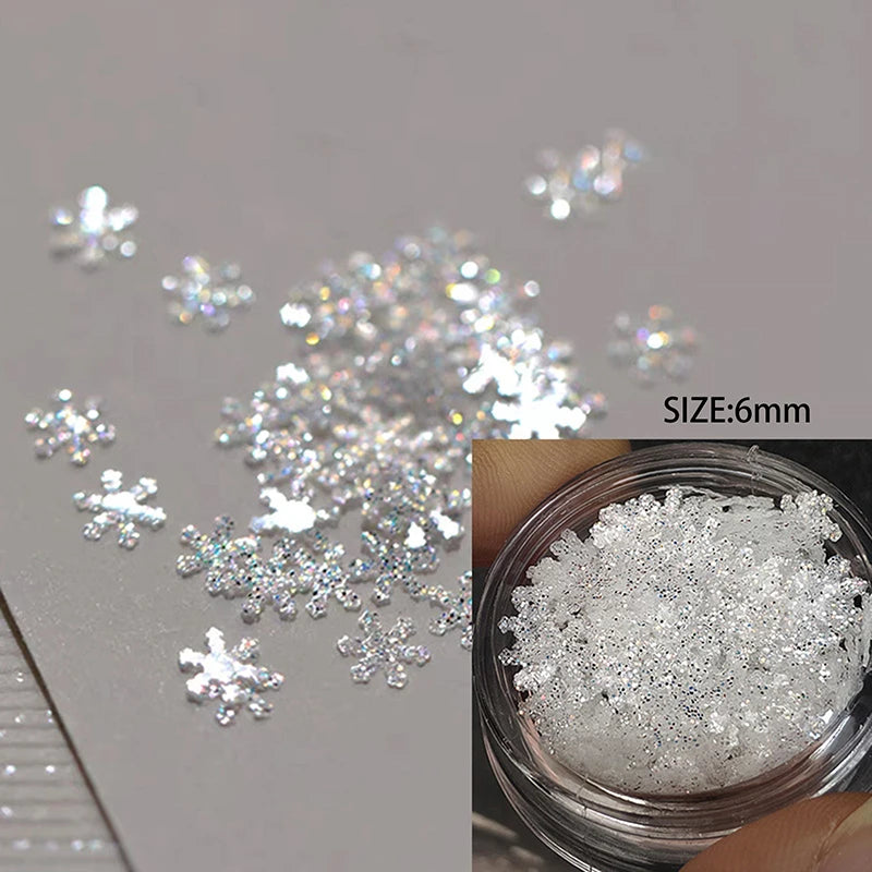 Sparkling Star Nail Glitter – Pentagram & Sequin DIY Nail Art Nail Art Glitter SPOT snowflake