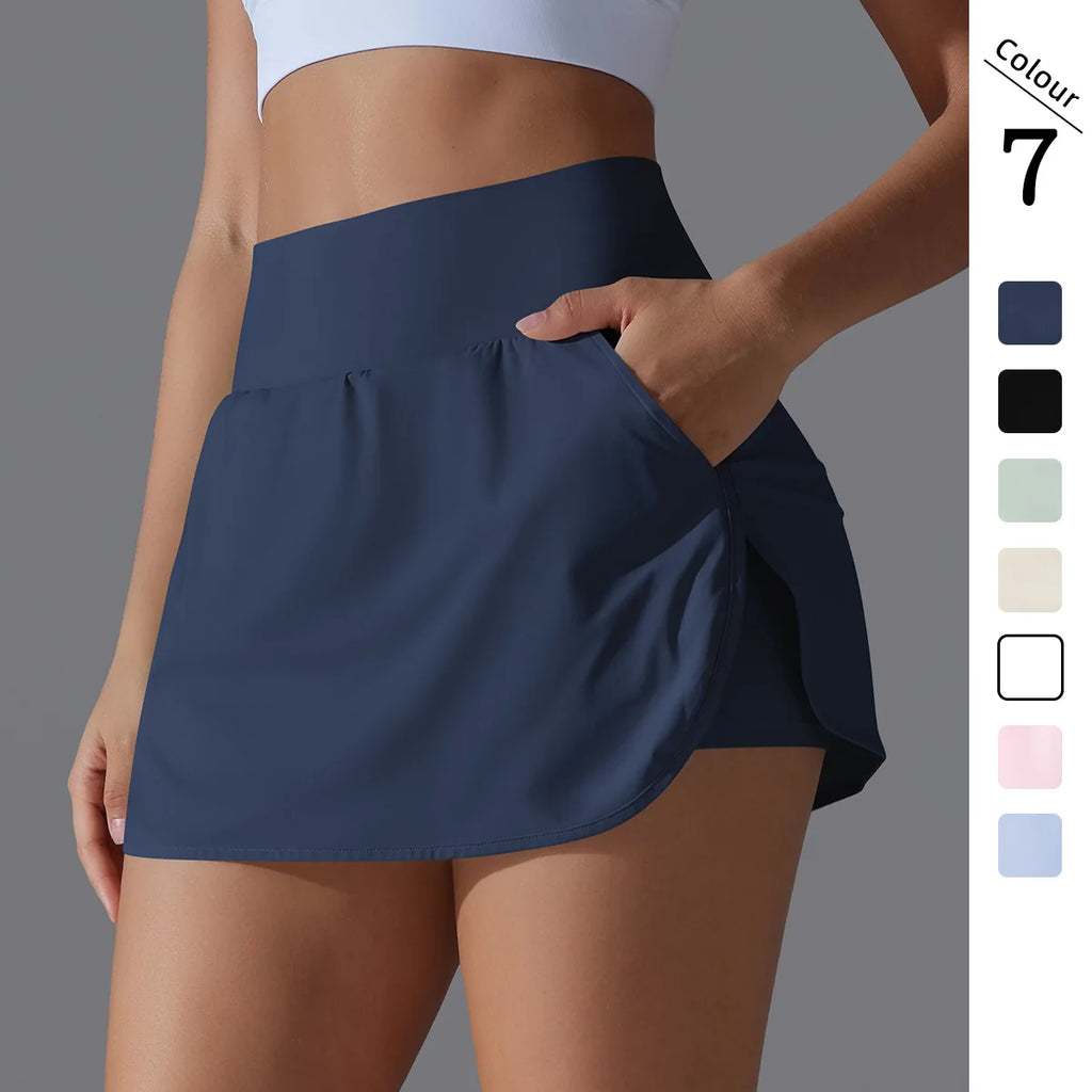 Women's Yoga Skirt Shorts – Tennis & Gym Leggings Sportswear Yoga Skirt Shorts SPOT