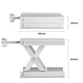 Aluminum Scissor Lift Table – Hand Screw Adjustable Platform Scissor Lift Platform SPOT As Show