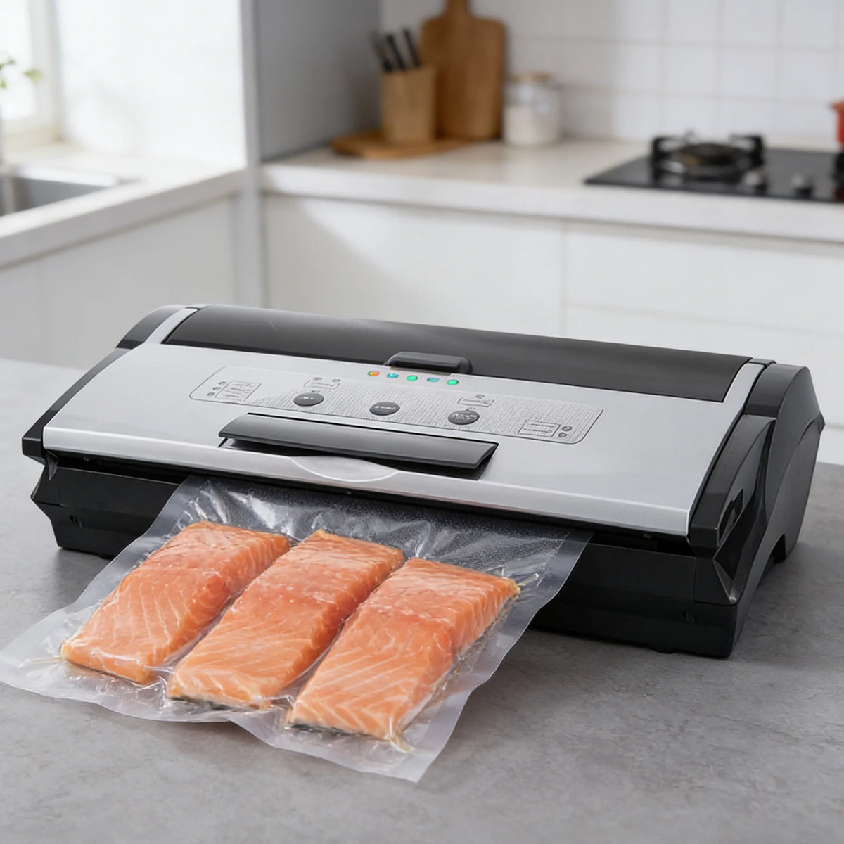 DUTRIEUX Automatic Vacuum Sealer – Dry & Wet Food Storage Vacuum Sealer Machine SPOT