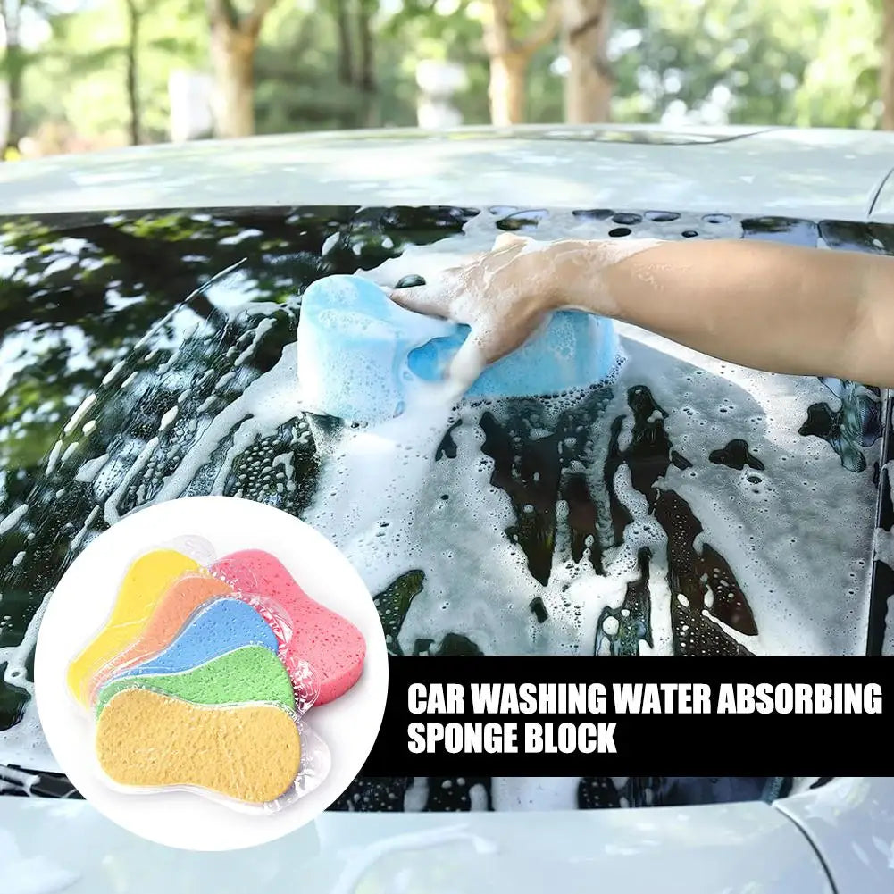 Large Honeycomb Car Wash Sponge – Absorbent Waxing Block Car Wash Sponge SPOT