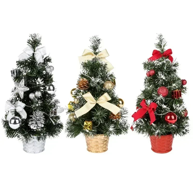 40CM Pre-Lit LED Mini Christmas Tree – Desktop Decoration Mini Christmas Tree SPOT
