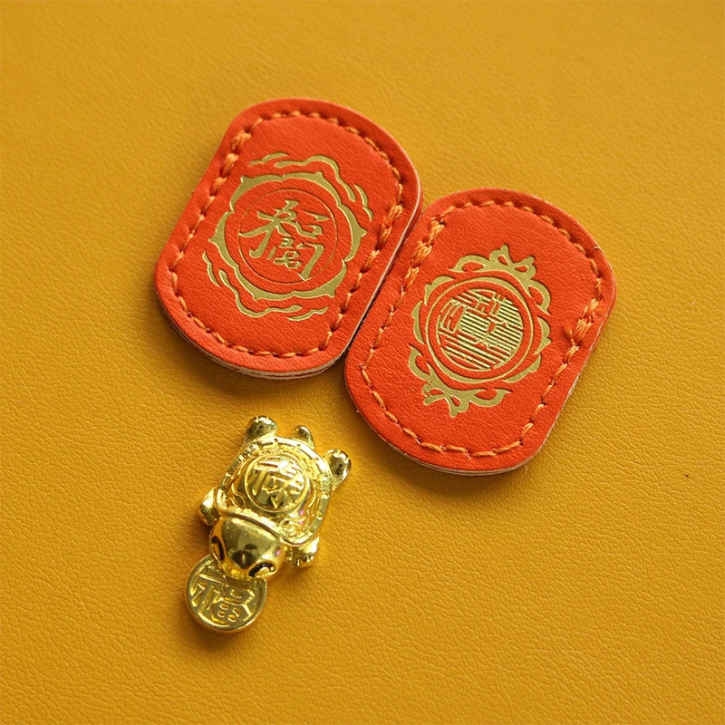 Feng Shui Lucky Turtle Amulet – Metal Wealth Charm Statue Decorative Figurine SPOT