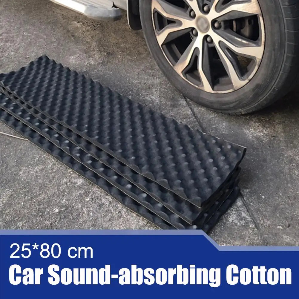 Self-Adhesive Soundproof Foam Panel 25x80cm – Studio & Car Acoustic Foam Panel SPOT