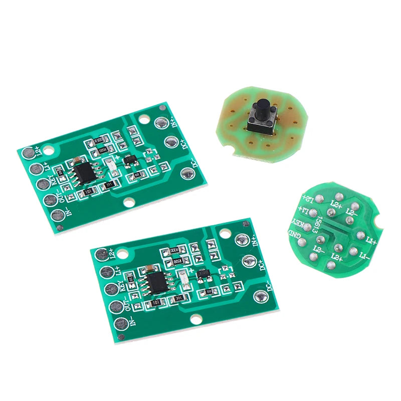 HZ-8813 Flashlight Driver Board PCB – T6/U2/L2 3 & 5 Mode Flashlight Driver Board SPOT