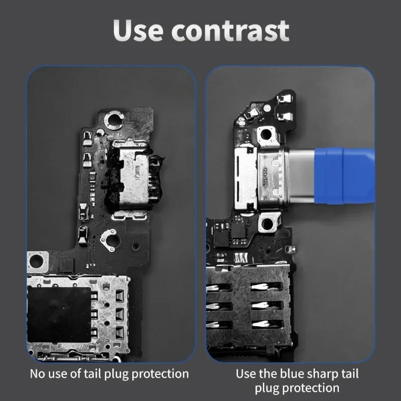 Lanrui A98 Type-C Tail Plug Cover – Heat-Resistant Repair Tool Phone Repair Tool SPOT