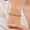 Heart Anklet Women – Gold Plated Stainless Steel Zircon Anklet Bracelet SPOT Bracelet