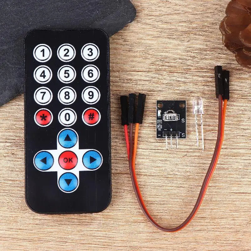 HX1838 IR Remote Control & Receiver Module Kit for Arduino DIY IR Receiver Module Kit SPOT