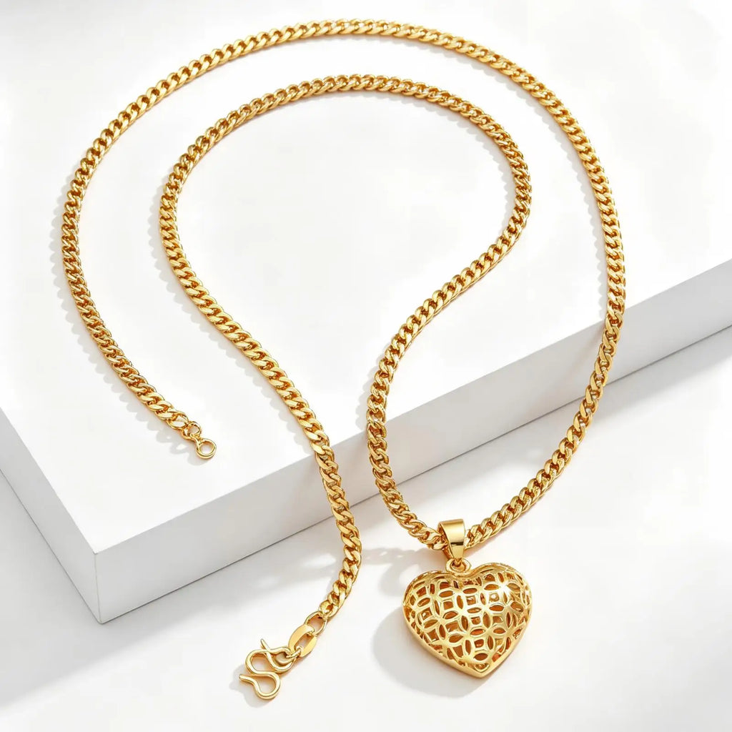 18K Gold Plated 3D Puffy Heart Huggie Hoop Earrings | Minimalist Huggie Hoop Earrings SPOT