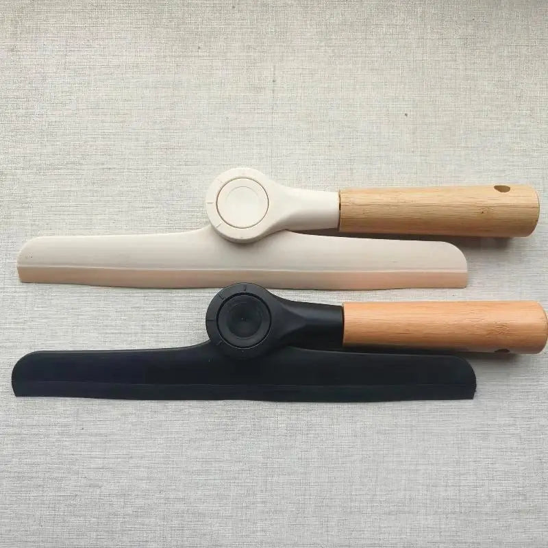 Rotating Silicone Squeegee – Streak-Free Window & Bathroom Wiper Window Squeegee SPOT