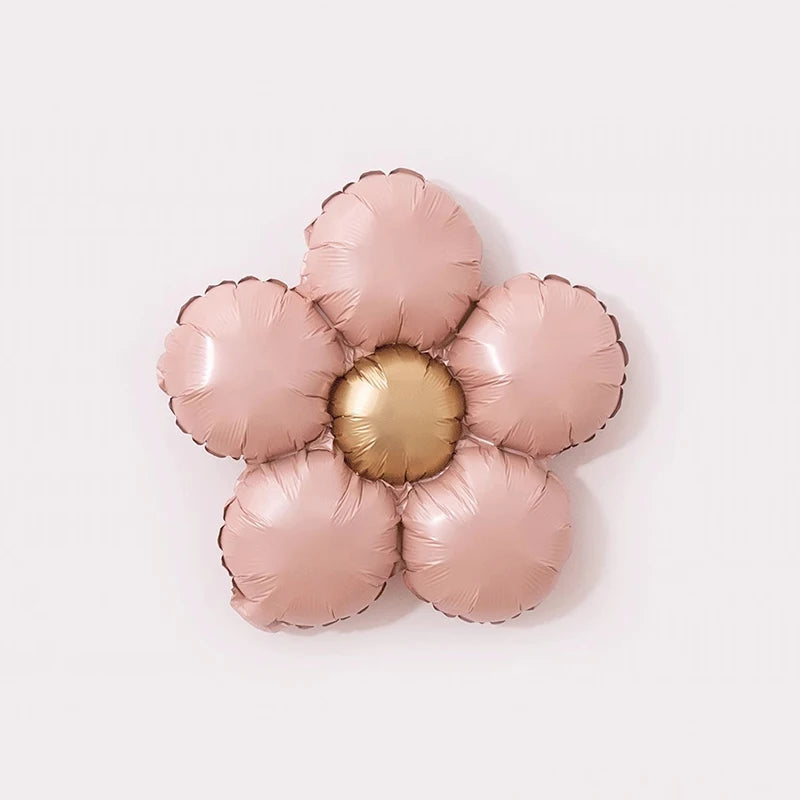 Matte Flower Foil Balloon – Birthday, Wedding & Baby Shower Party Foil Balloon SPOT Pink