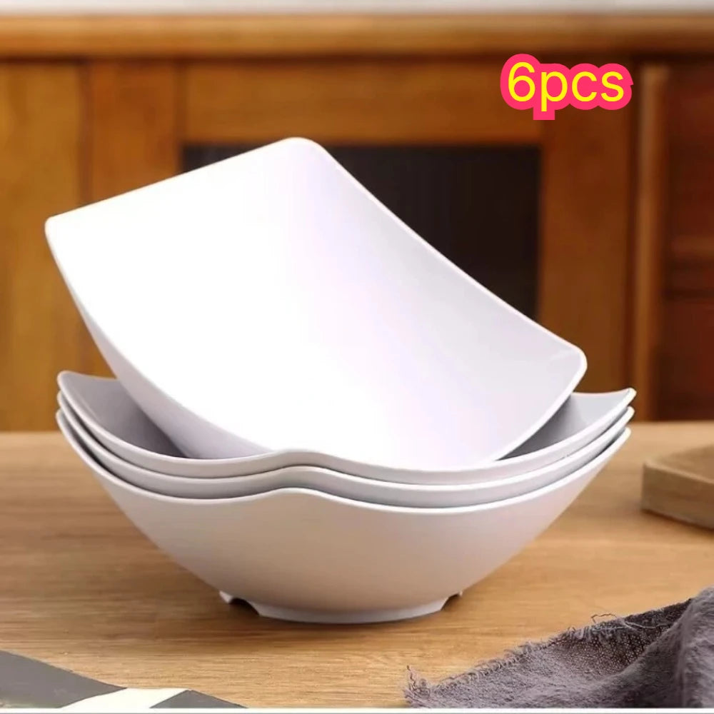 PP Deep Serving Bowls Set – Stackable & Unbreakable (6/10 Pcs) Serving Bowl Set SPOT 6pcs