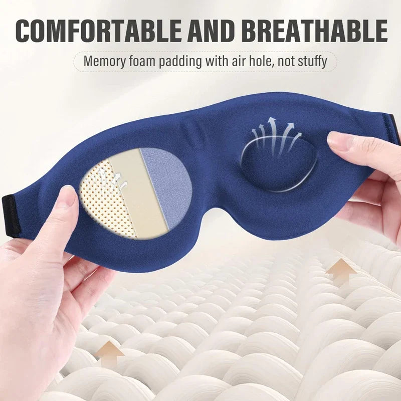 3D Sleep Eye Mask – Breathable, Light-Blocking & Super Soft Sleep Eye Mask SPOT