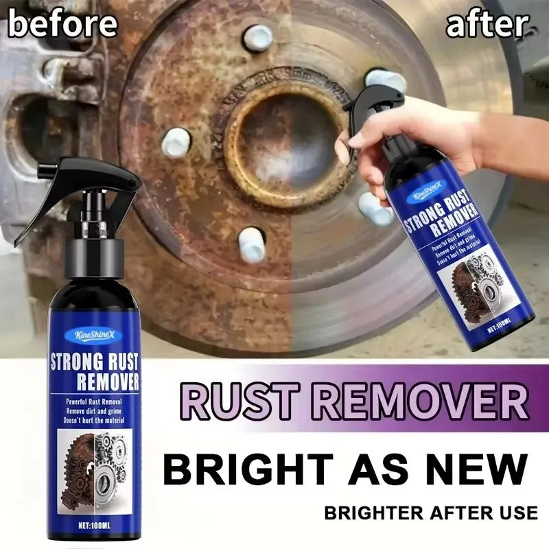 Car Rust Remover Spray – Wheel Hub & Metal Derust 100ml Rust Remover Spray SPOT