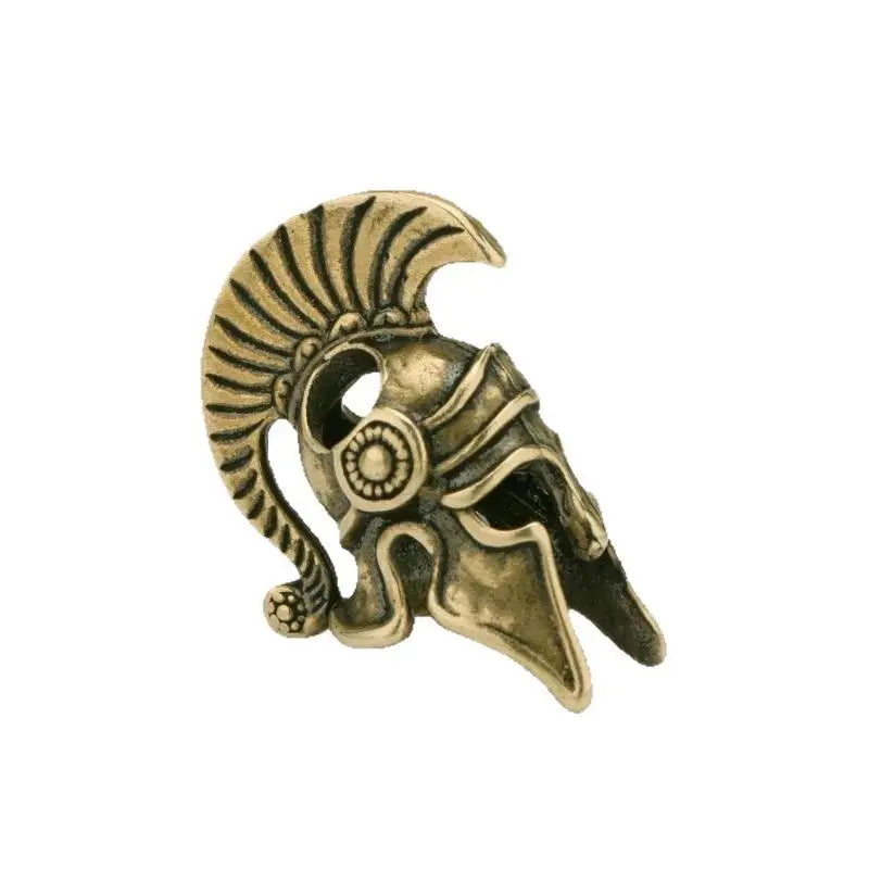 Spartan Helmet Pendant – Vintage Antique Alloy DIY Charm Jewelry Charm Pendant SPOT