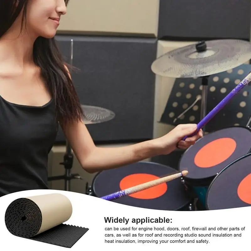 Self-Adhesive Acoustic Soundproofing Panel – Car & Studio Acoustic Insulation Panel SPOT