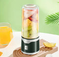 18-Blade Portable USB Rechargeable Juicer Blender Cup 500ML Portable Juicer Blender SPOT Blue